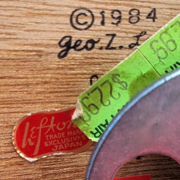 Vtg. 1984 Lefton Dancing Santa &Mrs Claus Music Box Plays Here Comes Santa Claus - Picture 5 of 10